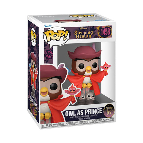 Sleeping Beauty: 65th Anniversary Owl as Prince Pop! Vinyl