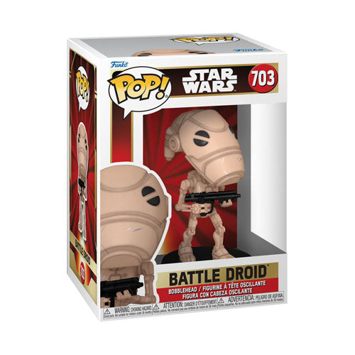 Star Wars: Phantom Menace 25th Anniv Battle Droid Pop! Vinyl