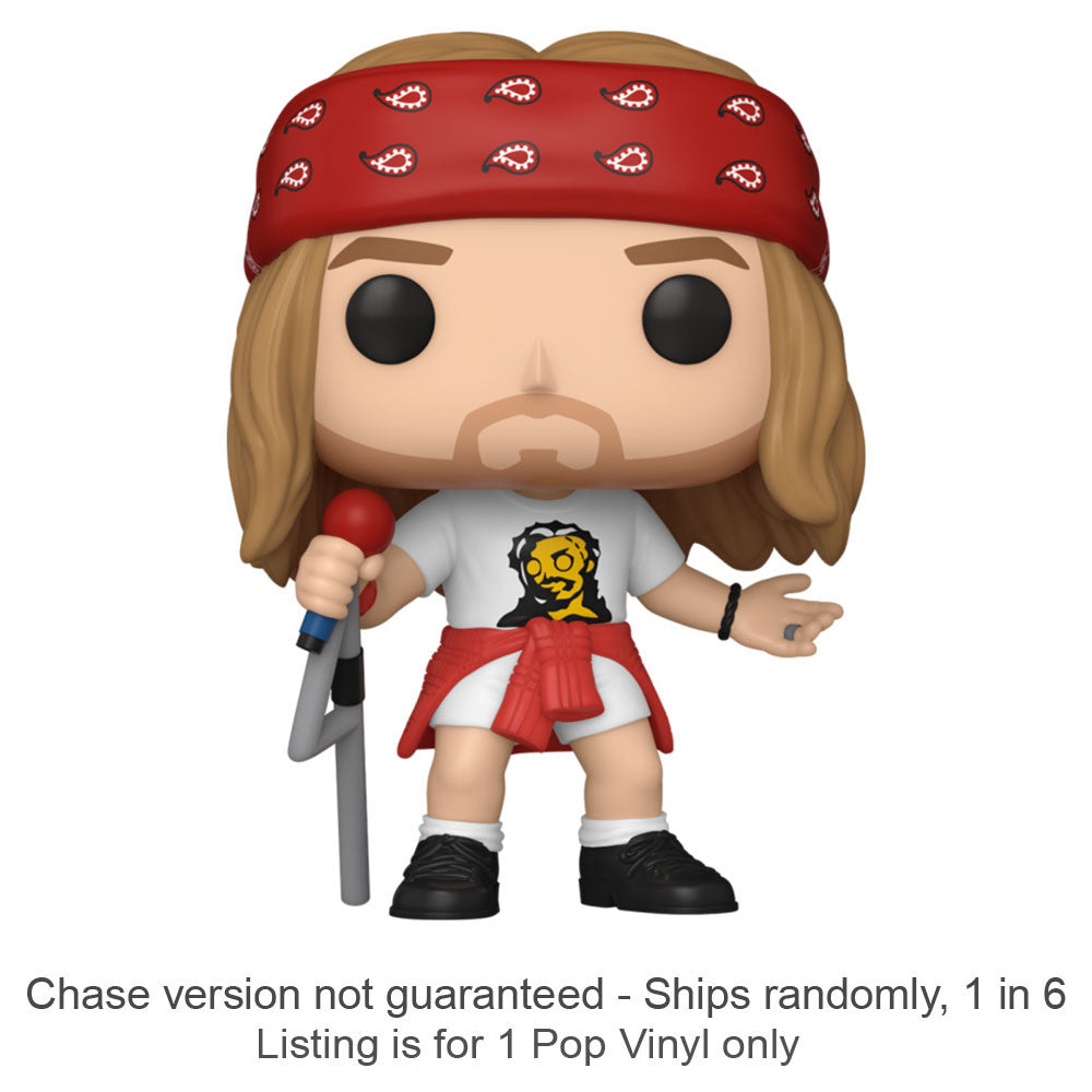 Guns N Roses Axel Rose 1992 Pop! Vinyl Chase Ships 1 in 6