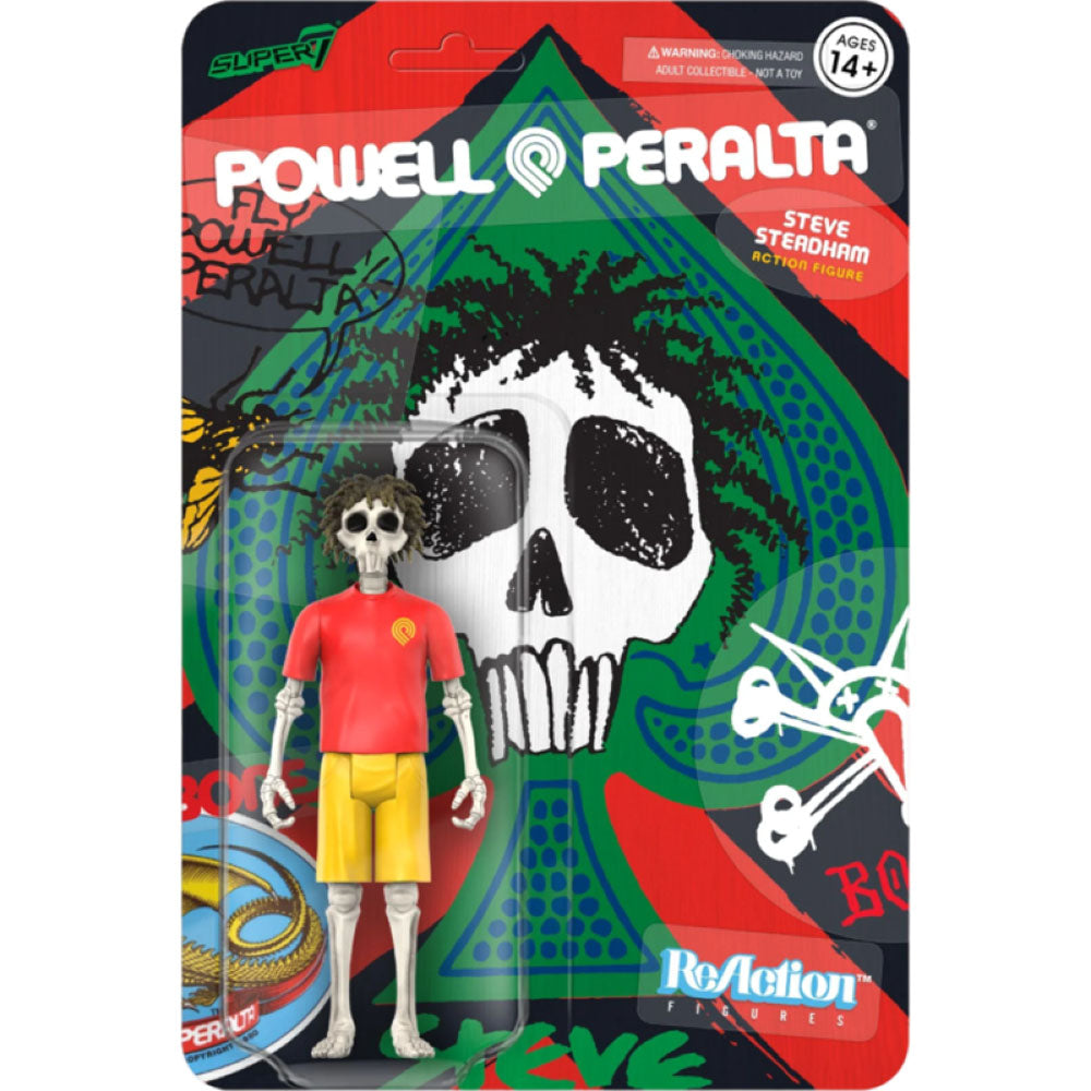 Powell Peralta Steve Steadham Del Mar ReAction 3.75" Figure