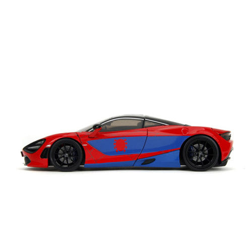 Spider-Man with McLaren 720S 1:24 Scale Vehicle Set