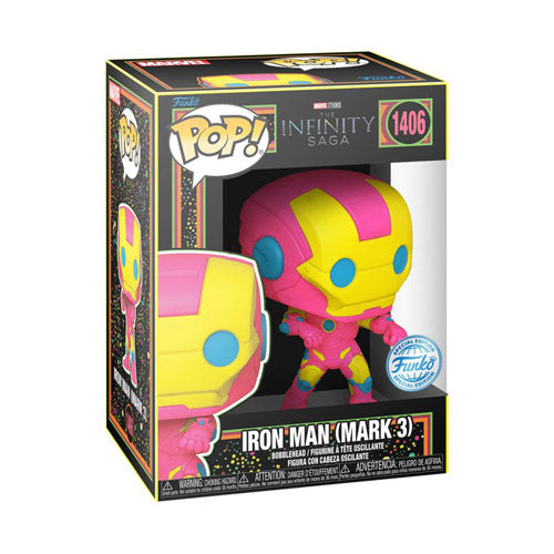 Iron Man MkIII (Infinity Saga) US Black Light Pop! Vinyl