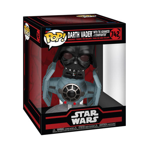 Darth Vader with TIE Advanced x1 Starfighter Pop! Ride