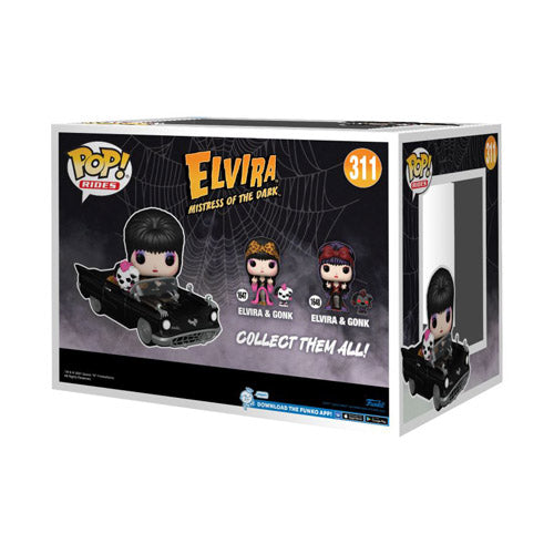 Elvira & Gonk with Macabre Mobile Pop! Ride