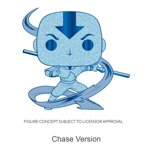 Avatar Aang 4" Pop! Enamel Pin Chase Ships 1 in 6