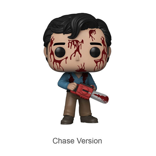 Evil Dead Ash 40th Anniv Pop! Vinyl Chase Ships 1 in 6