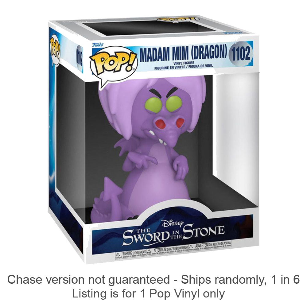 Mim as Dragon 6" Pop! Vnyl Chase Ships 1 in 6