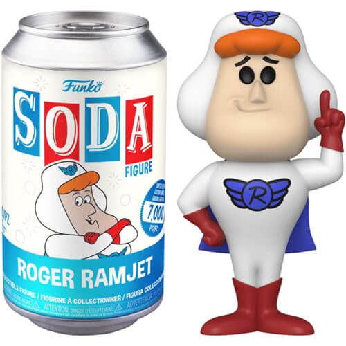 Roger Ramjet Vinyl Soda Chase Ships 1 in 6