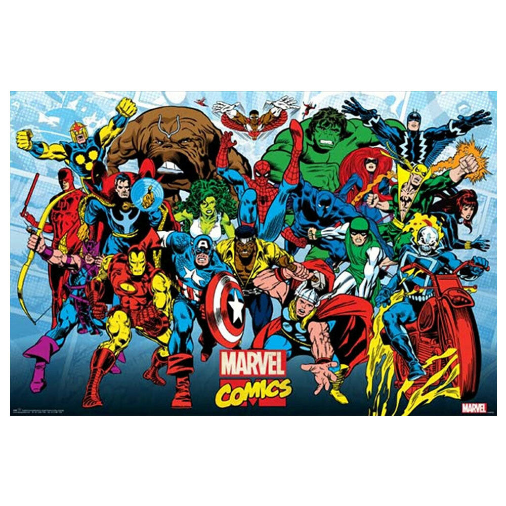 Marvel Comics Affisch