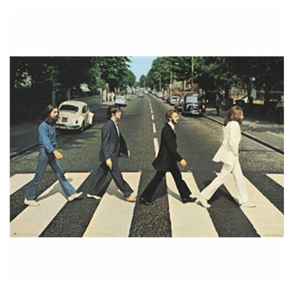 O pôster dos Beatles