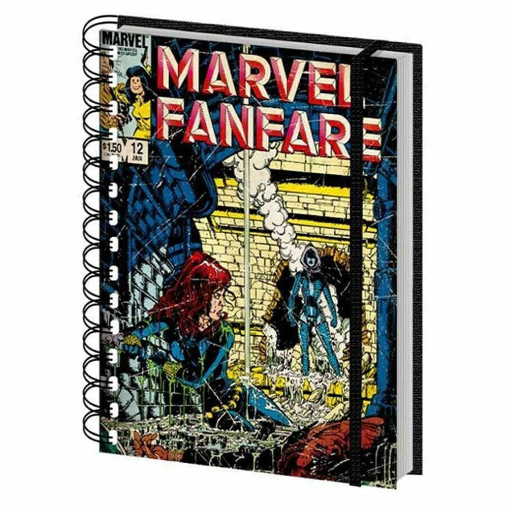 Cuaderno de espiral de Marvel Comics