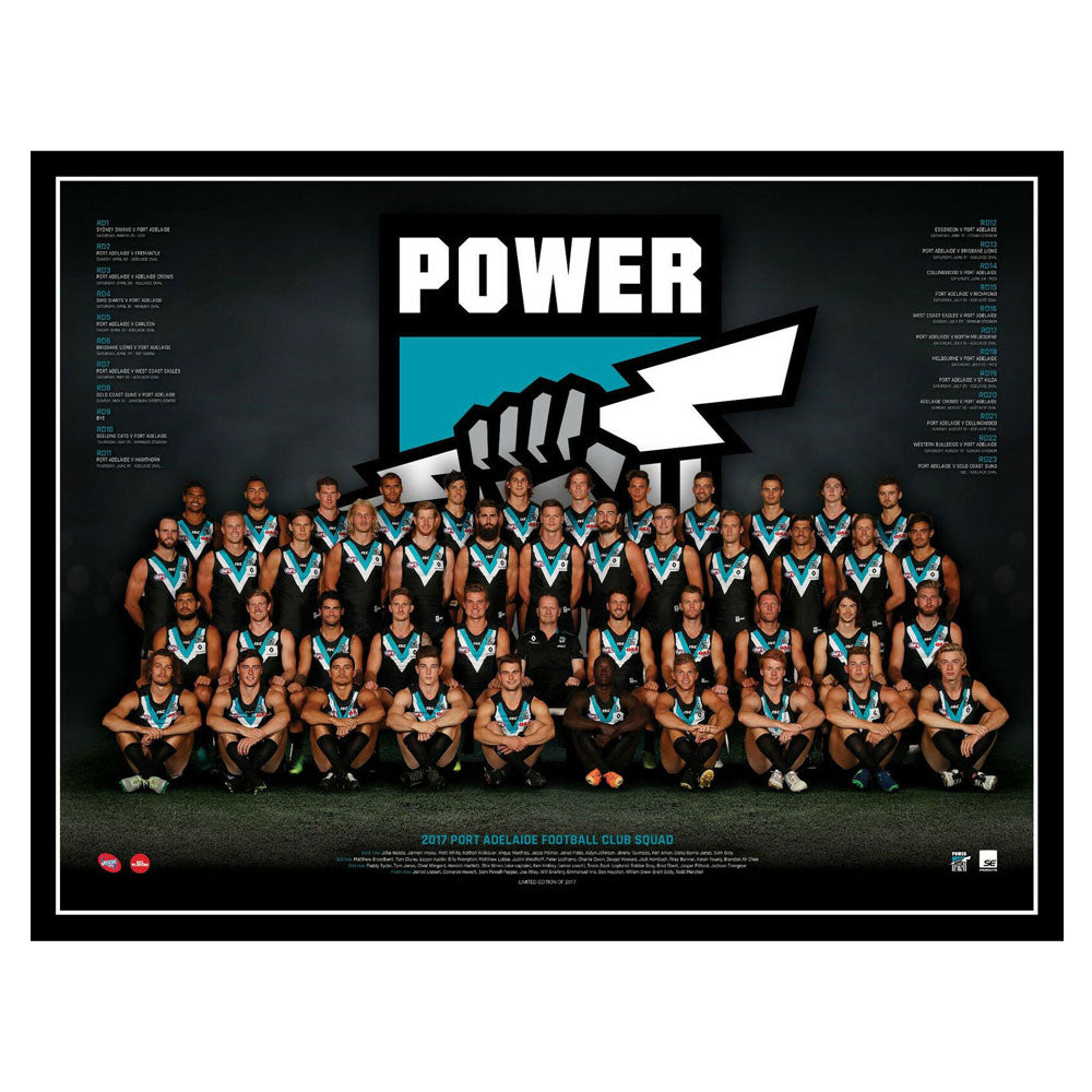 AFL 2017 Team Plakat