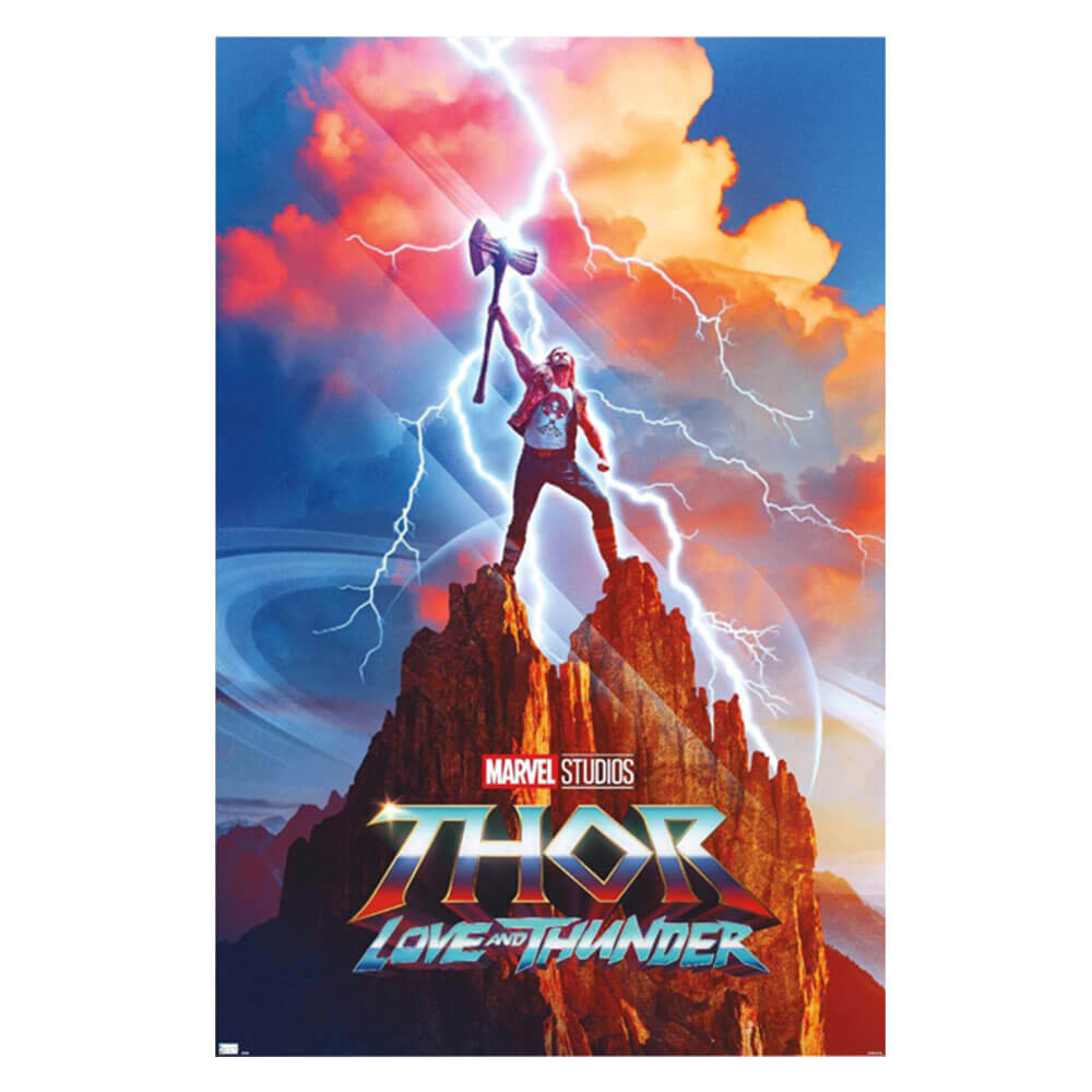 Thor: Plakat Love and Thunder (61x91,5 cm)