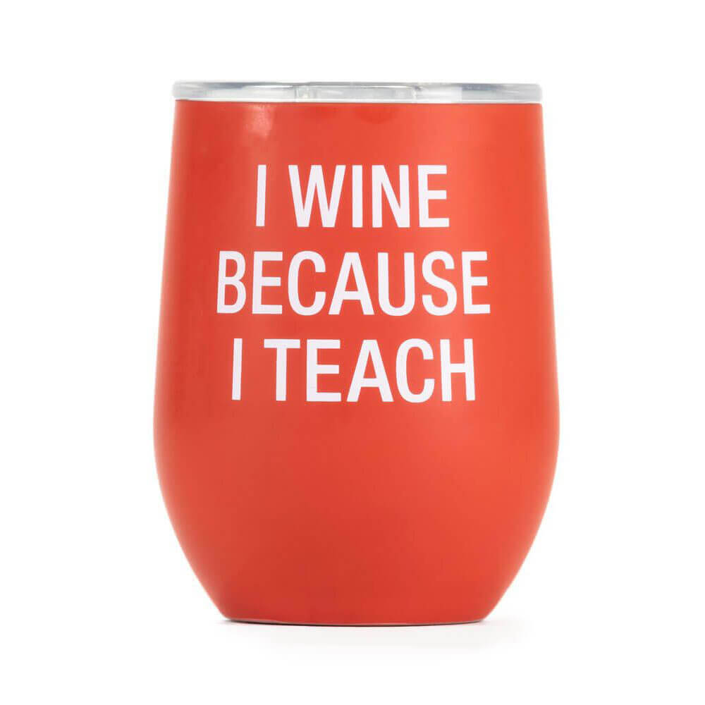 Say What Thermal Wine Tumbler