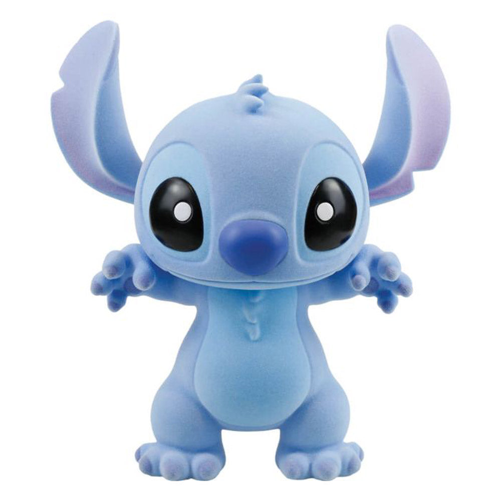 Disney Stitch Flocked Large Figurine