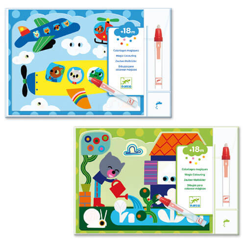 Djeco Hidden Water Colouring Set