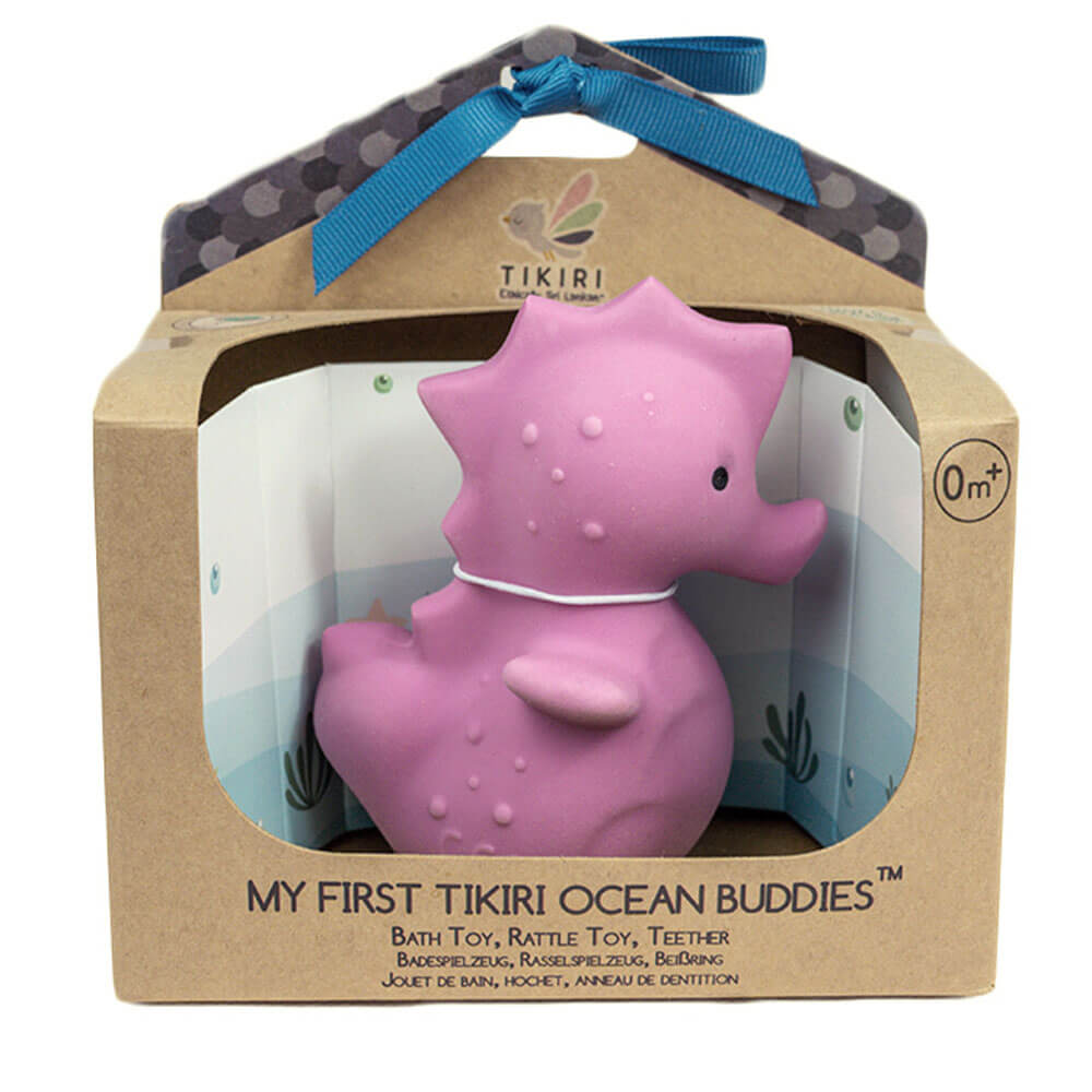 Rubber Ocean Buddy Rattle & Bath Toy (en boîte)