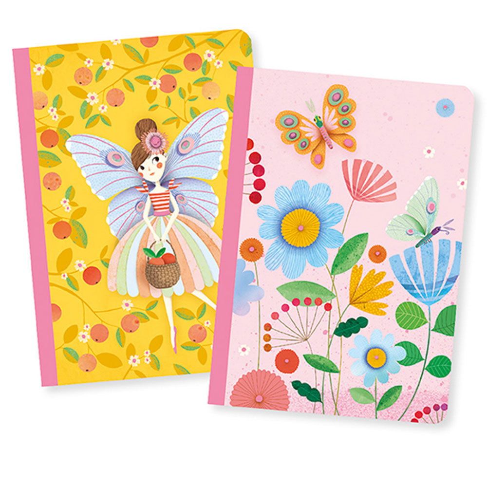 Djeco Little Notebooks（2のセット）