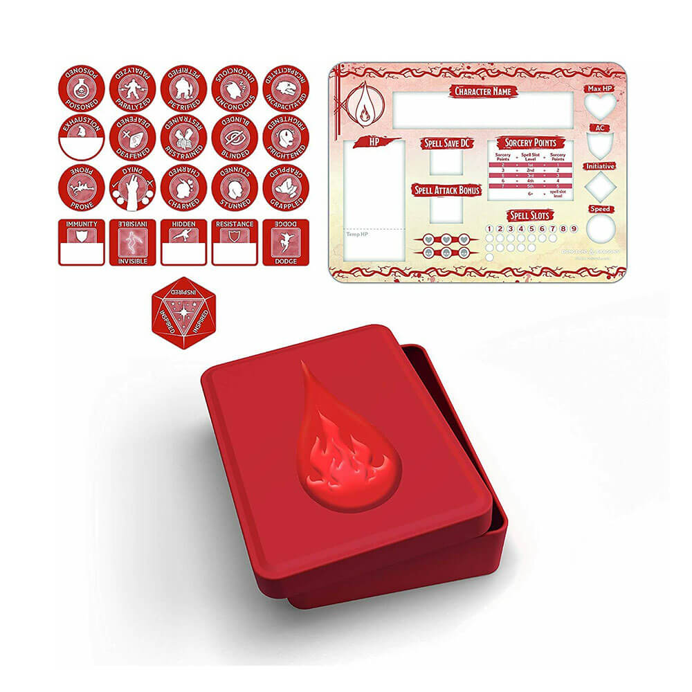 D & D RolePlaying Games Class Token Set