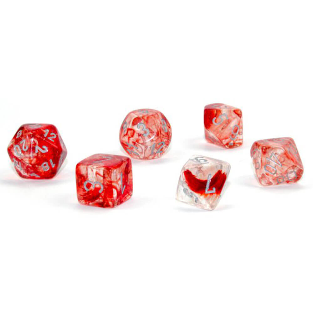 Nebula polyhedral luminary die set of 7