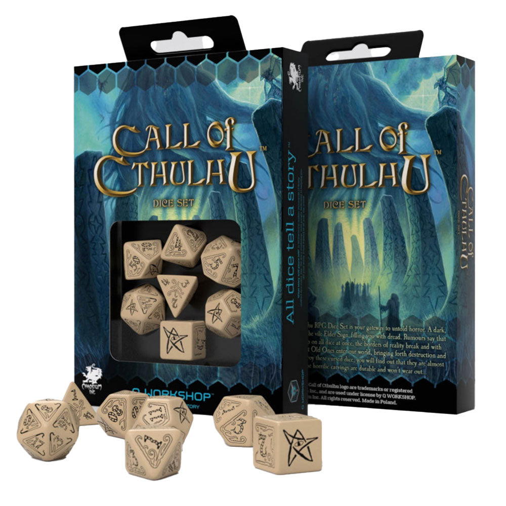 Q Taller Call of Cthulhu Dice Set 7pcs