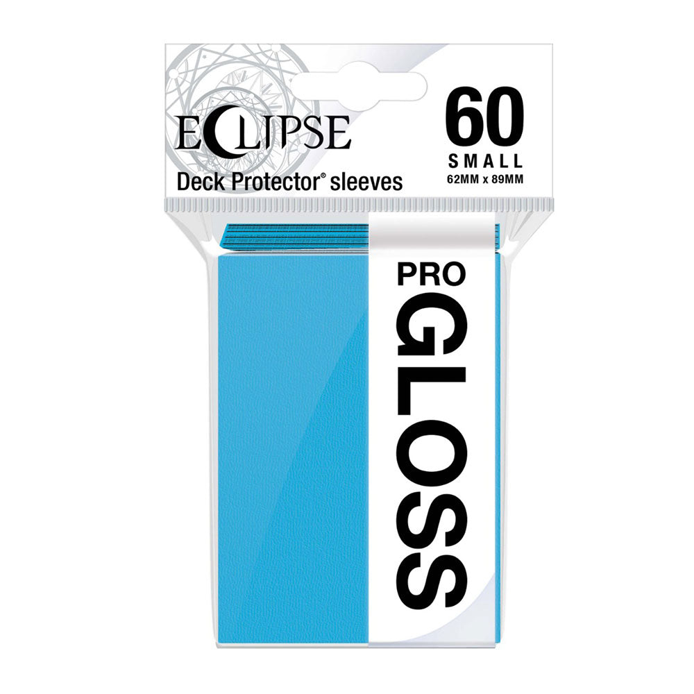 Mangas de brilho protetor de deck eclipse s 60pcs