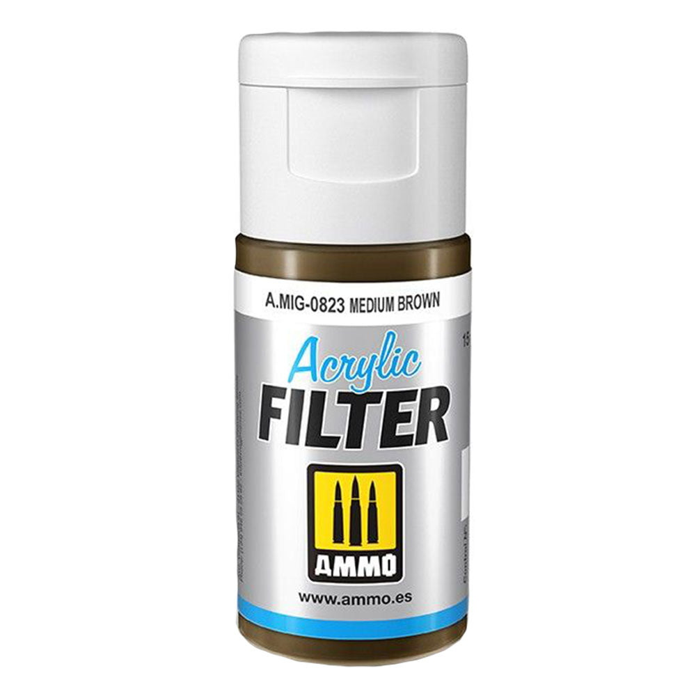 Munição por filtro acrílico MIG 15ml