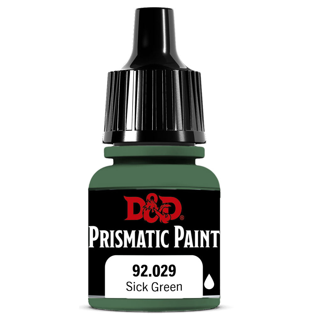 D & D Prismatisk maling 8ml (grøn)