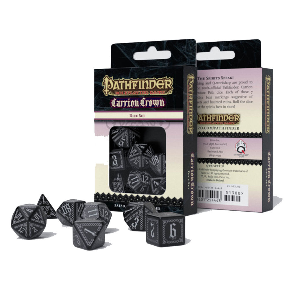 Q Workshop Pathfinder Dice (set van 7)