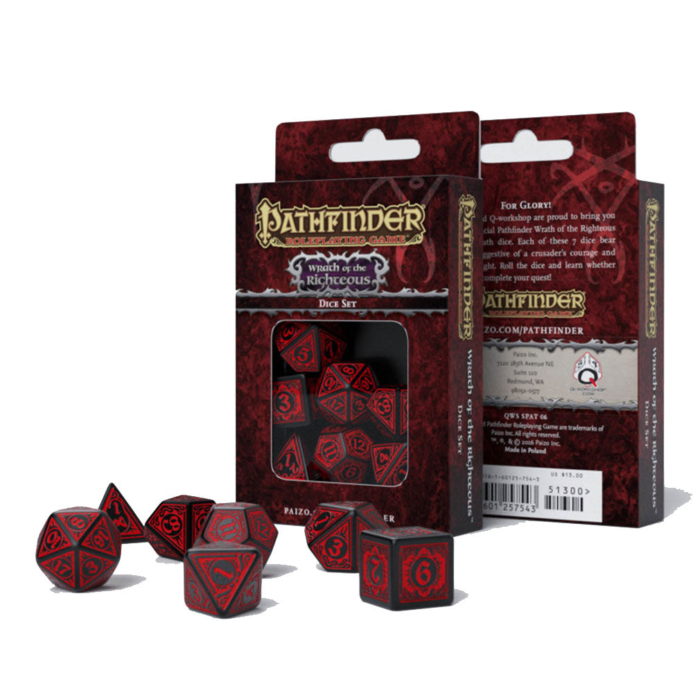 Q Workshop Pathfinder Dice (zestaw 7)