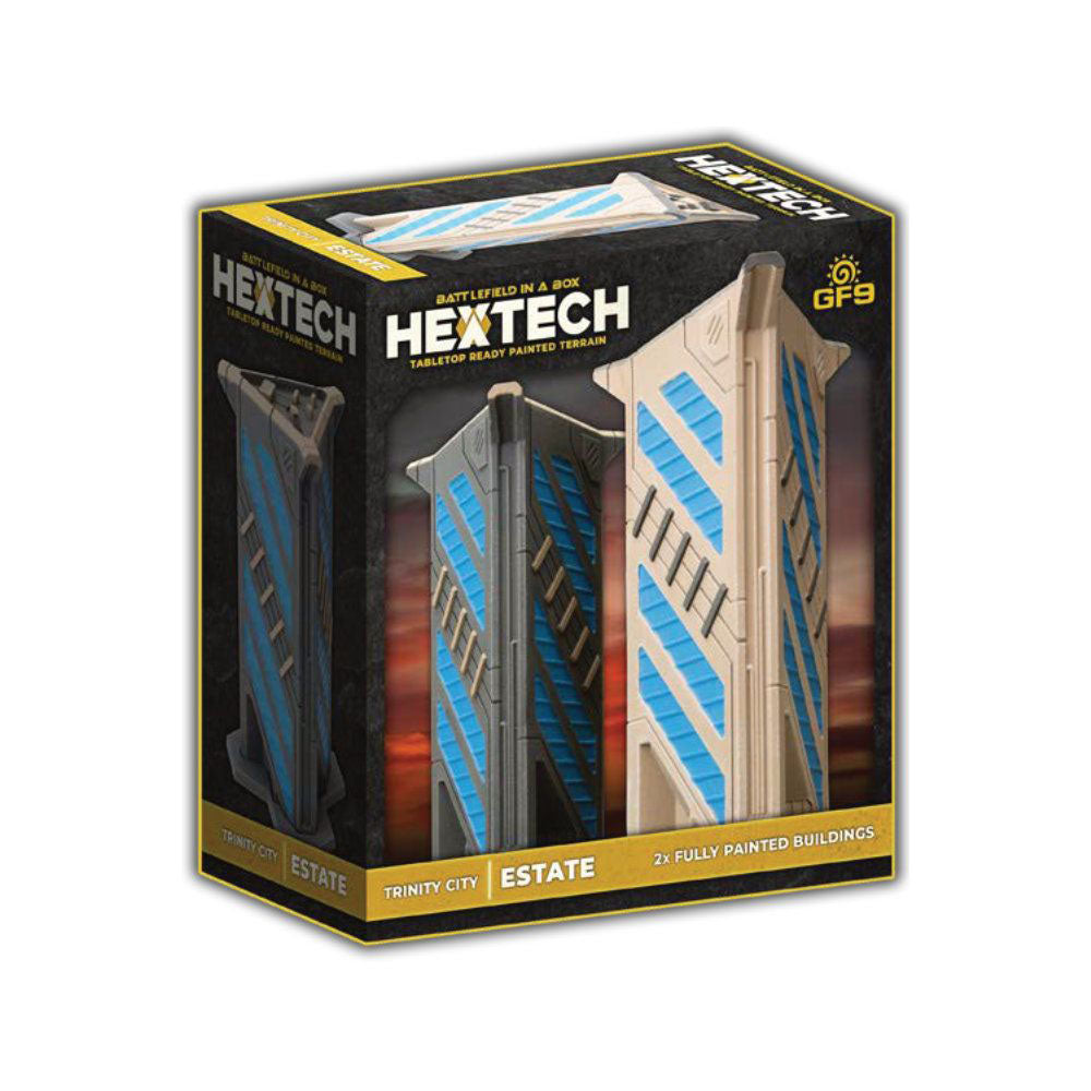 HexTech Terrain Trinity City Minis (2 stk)