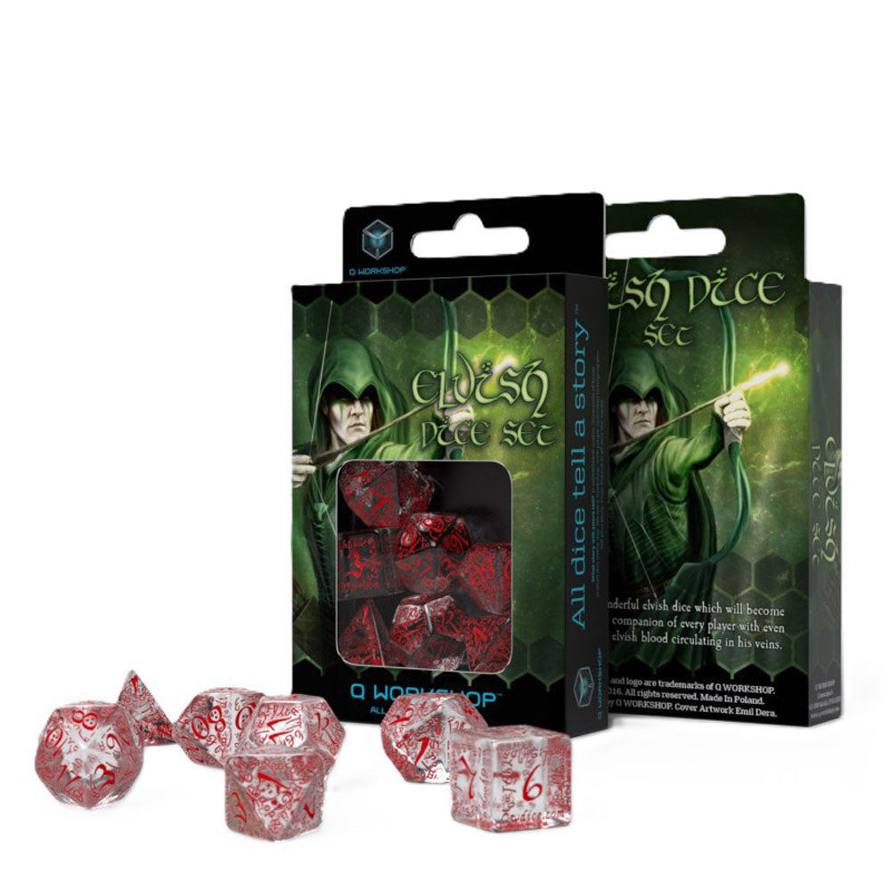 Q Workshop Elvish Dice Set 7st