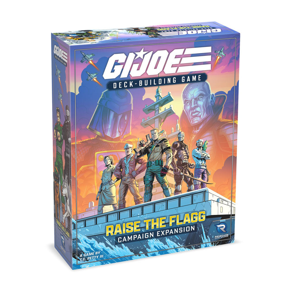 G.I. Joe Deck-Building Game Raise the Flagg Campaign Exp