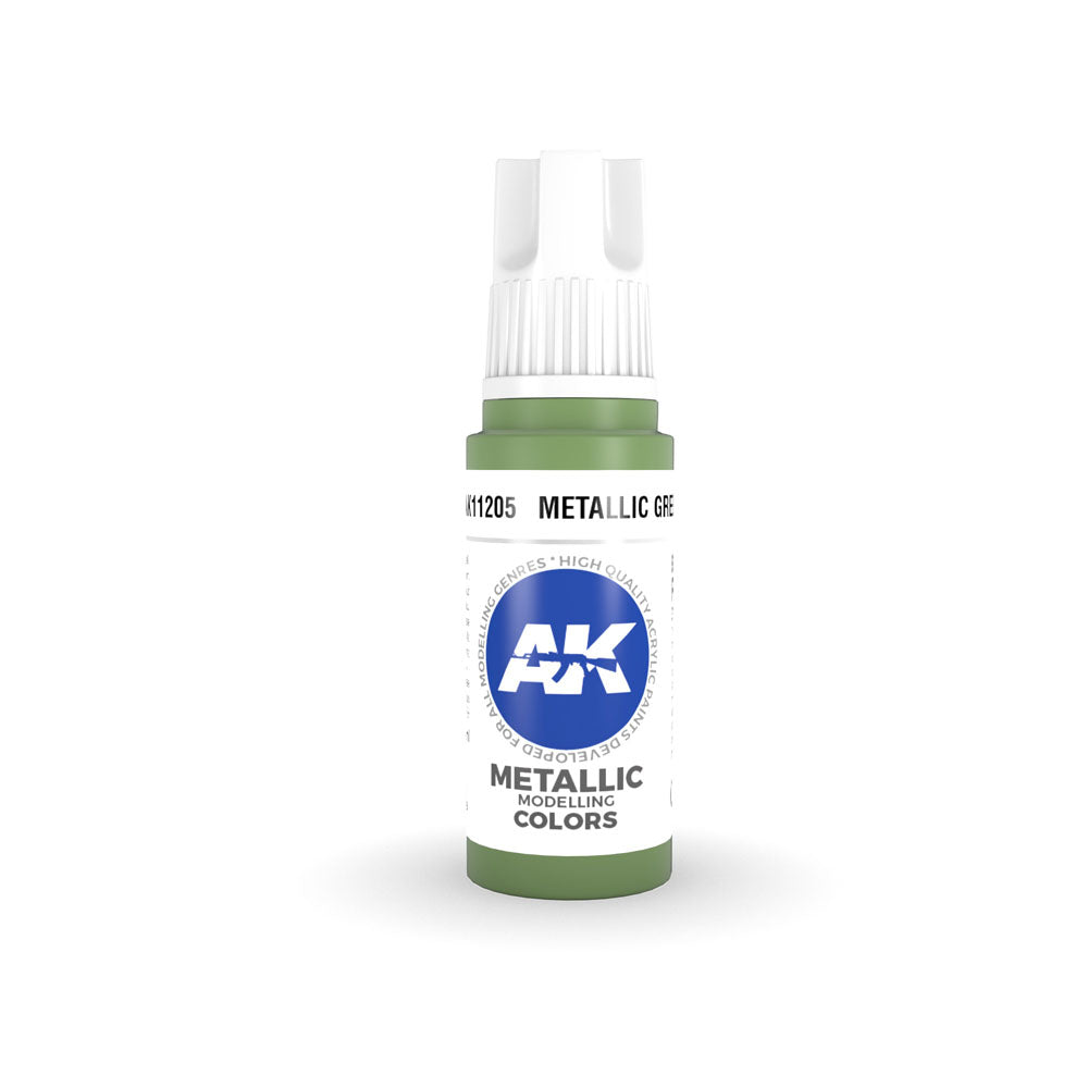 AK Interactive 3Gen Metallic Acrylic Paint 17mL