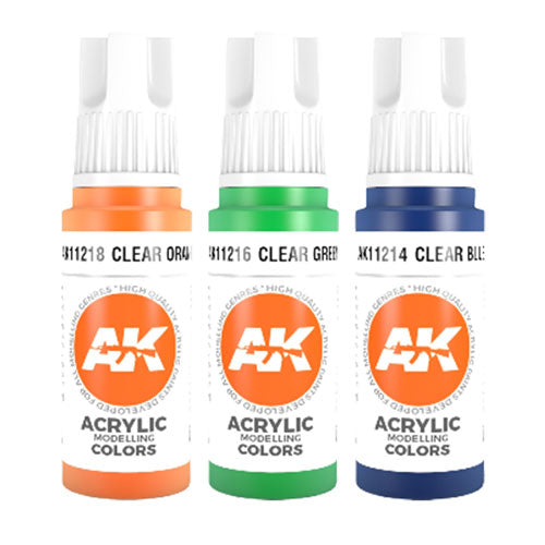 AK Interactive 3Gen Clear Acrylic Paint 17mL