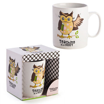 Teaching Is a Hoot Giant Mug