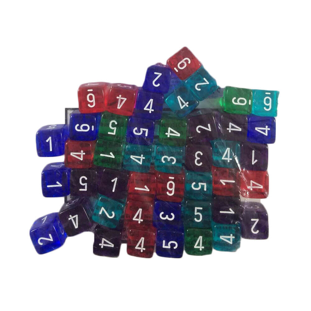 Saco a granel de chessEx de dados translúcidos