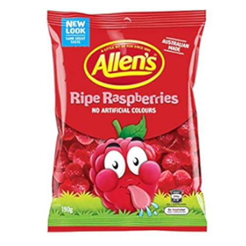 Allens Ripe Raspberries