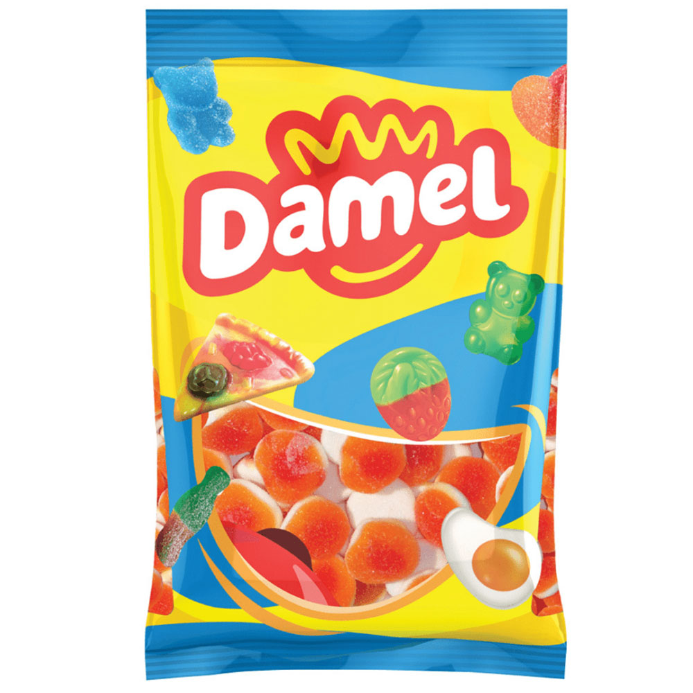 Dulces llenados de gelatina de Damel