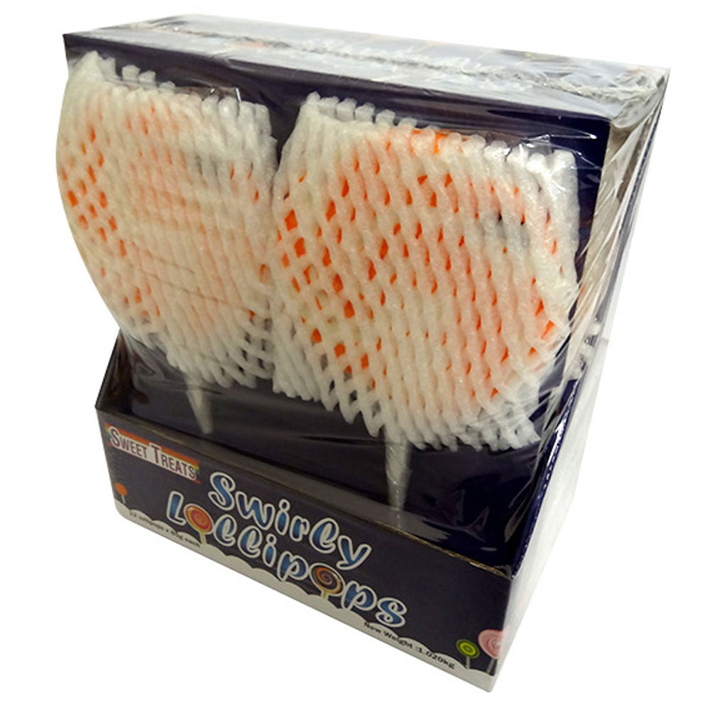 Søte godbiter swirly lollipops (12x85g)