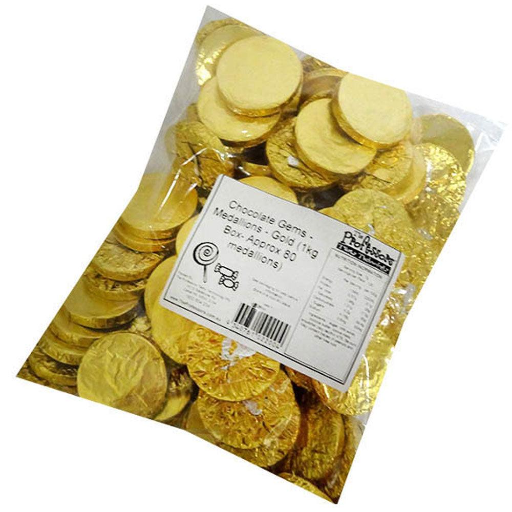 Gems de chocolate medalhões 1 kg