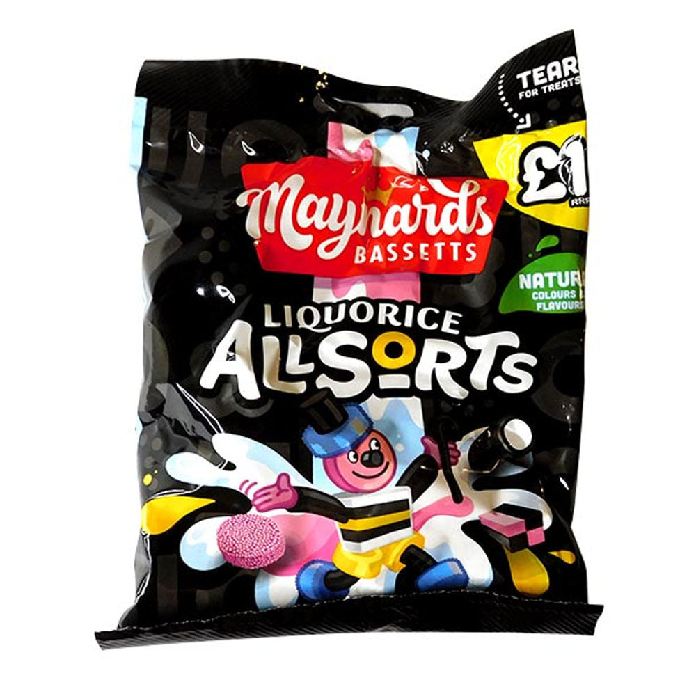 Maynards Bassetts Liquorice Allsorts 165g