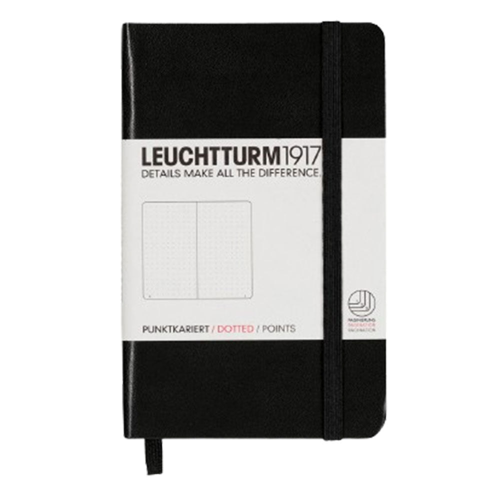 Reporter A6 Pocket Notepad with Hardcover (Black)