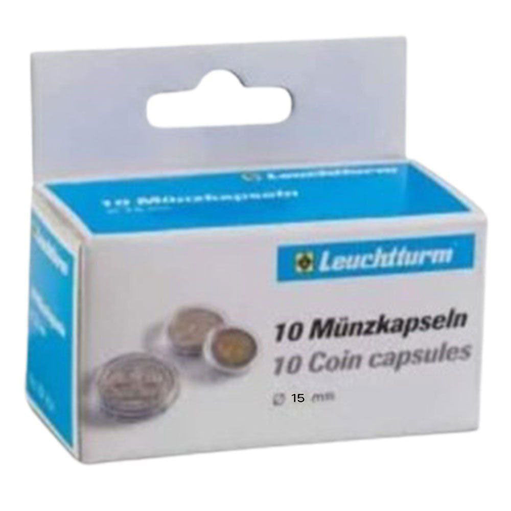 Capsule di monete Leuchtturm 10pk (dalla taglia 10-19)