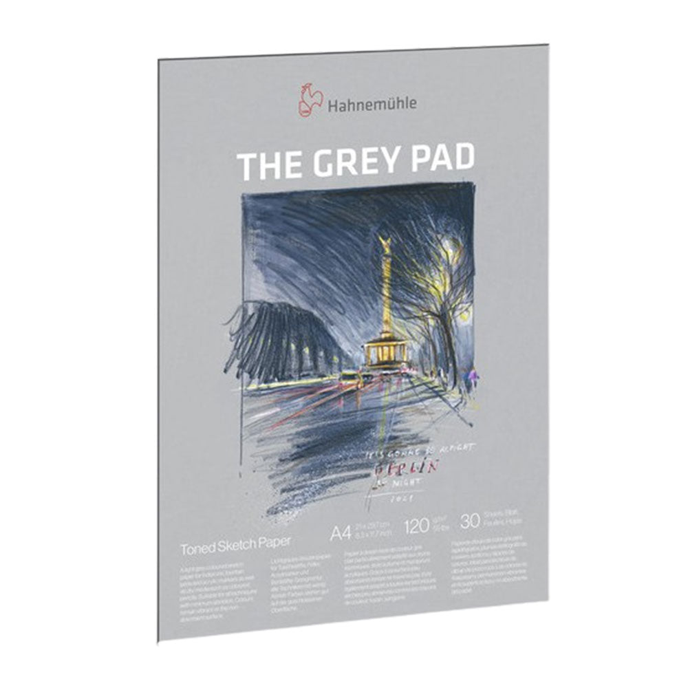 Hahnemuehle Gray tonet 30-arks Sketchpad 130GSM