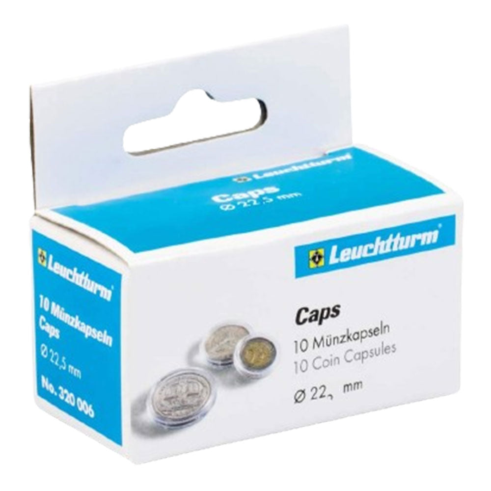 Leuchtturm Coin Capsules 10pk (från storlek 20-29)