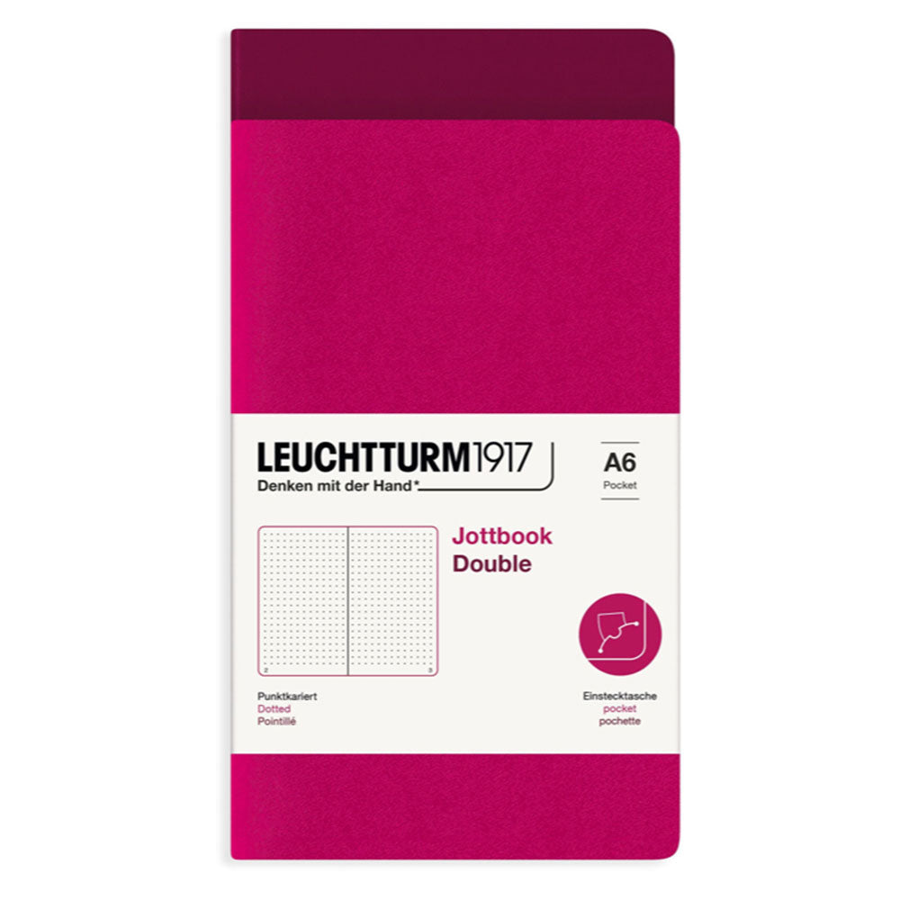 Leuchtturm Twin Pack JottbookはA6を点在させました