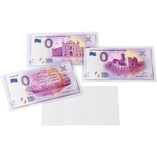 Leuchtturm Basic PVC Banknote Sleeve 50pk