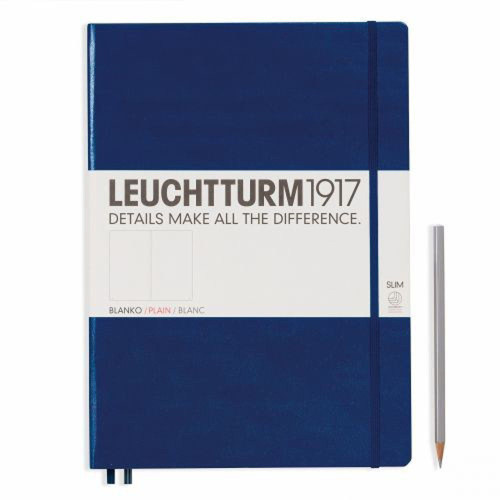 Leuchtturm HC Master Slim Plain Notebook A4+