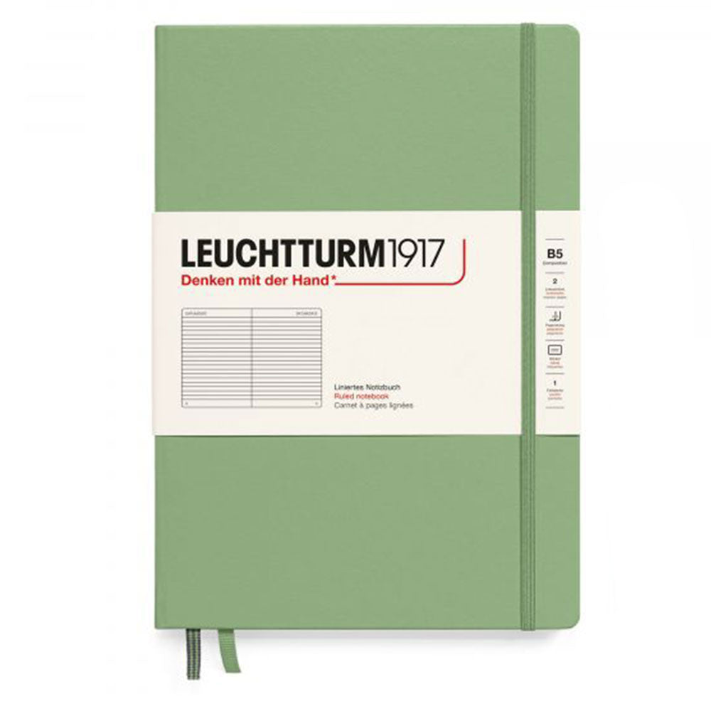 Leuchtturm HC Composition styrde anteckningsbok B5